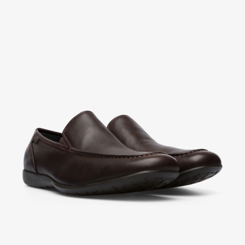 Camper Mauro Mens Formal Shoes US-35749 Dark Brown Online Sale